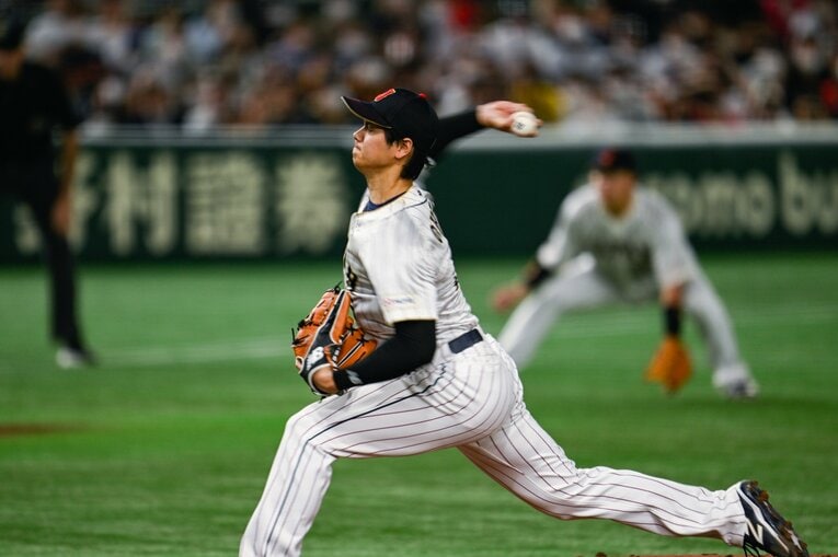 WBCでの大谷　©Nanae Suzuki