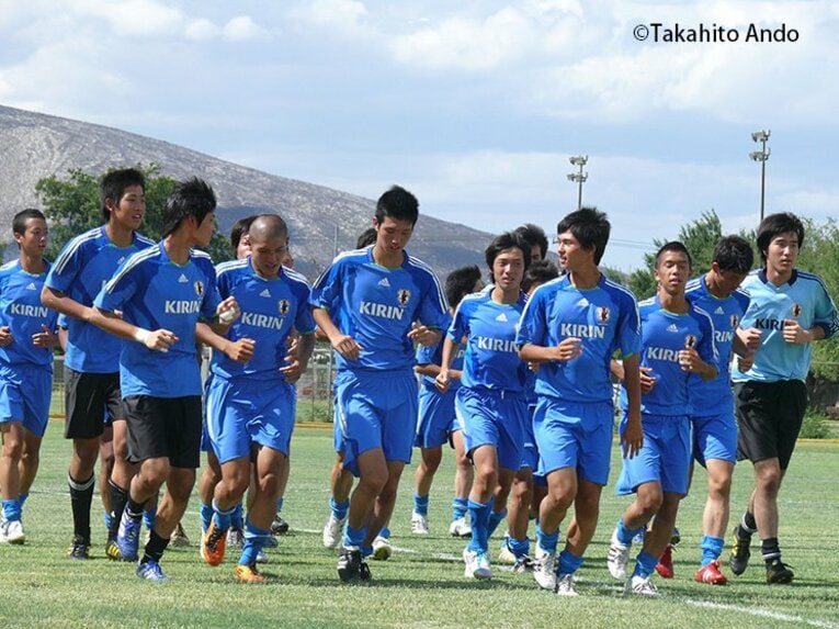 南野拓実、中島翔哉が聞いた大合唱。震災後のU-17W杯で体験した「世界」。(9) ／ photograph by Takahito Ando