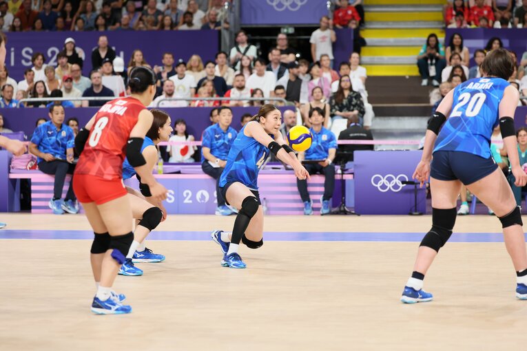 石川真佑（パリ五輪）©︎Kaoru Watanabe/JMPA