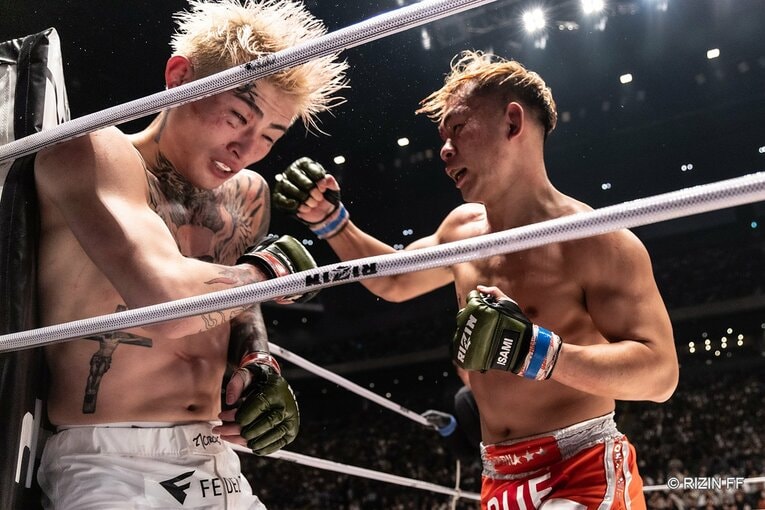 『RIZIN45.』平本蓮vs.YA-MAN　©RIZIN FF