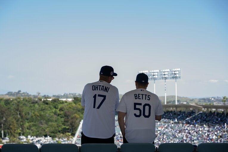 【現地開幕戦】大谷さんユニフォームが目立つ　©Nanae Suzuki