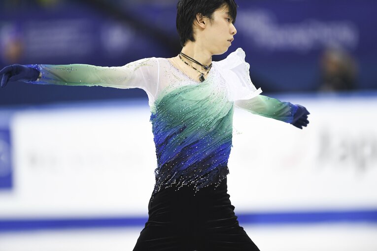 2017年2月、四大陸選手権のフリー　©Asami Enomoto