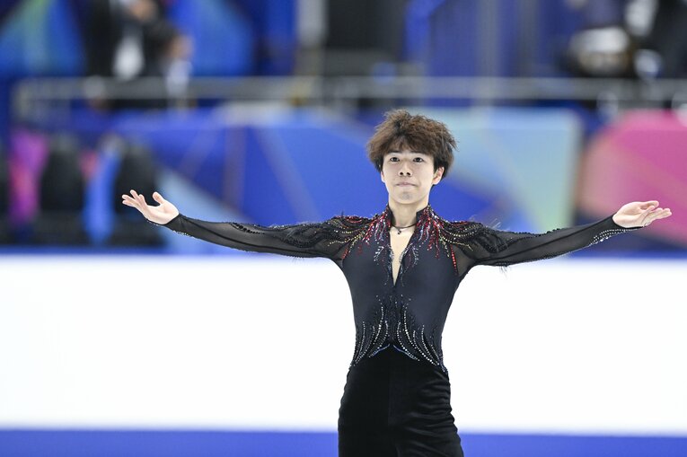 佐藤駿／NHK杯FSの演技　©️Asami Enomoto