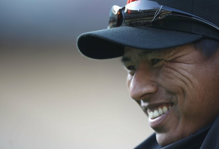 メジャーリーグでも活躍した藪恵壹。写真はサンフランシスコ・ジャイアンツ時代　©Getty Images