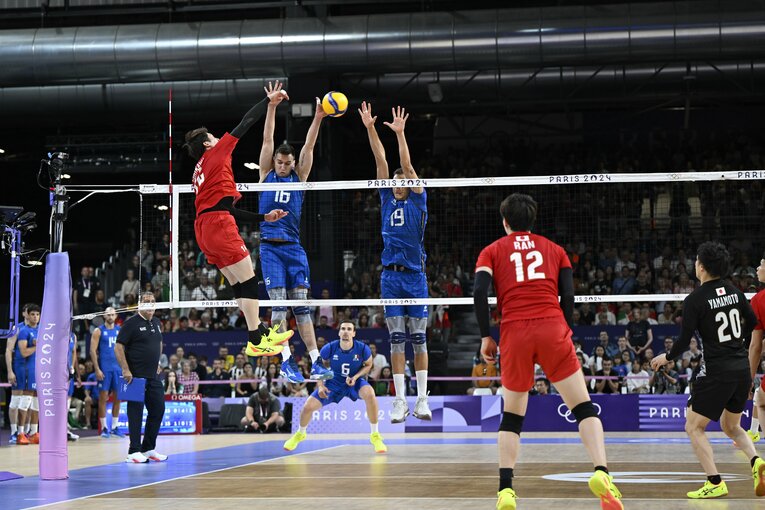 パリ五輪・準々決勝イタリア戦　©︎Asami Enomoto/JMPA