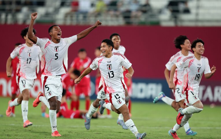 不穏すぎたU-17日本vs北朝鮮戦…PK戦の末に日本が勝利したが（写真はまだまだ続きます）　©Getty Images