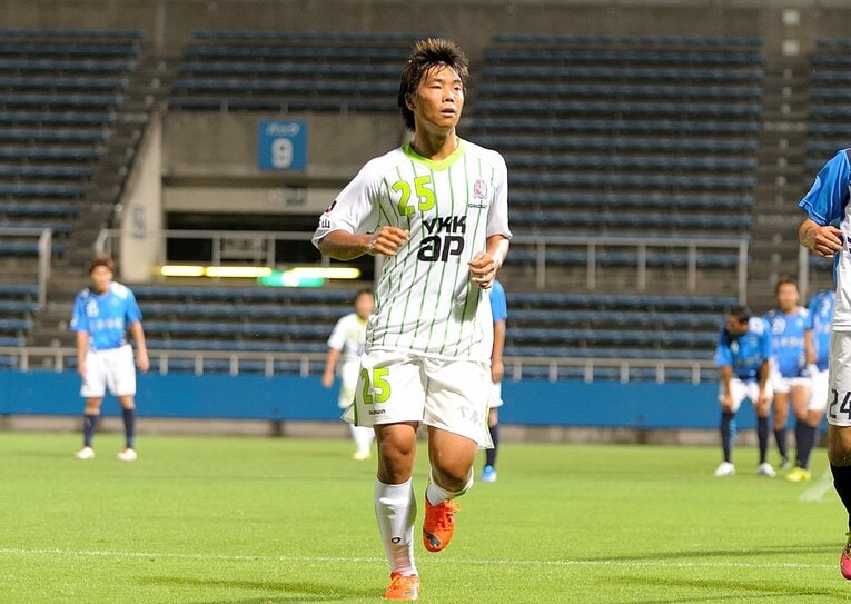 カターレ時代の五藤さん※本人提供