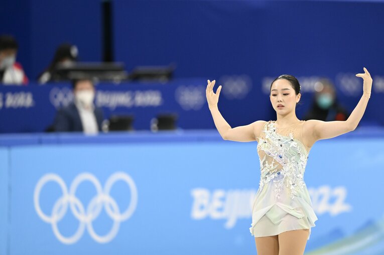 北京五輪団体戦SP　©Asami Enomoto/JMPA