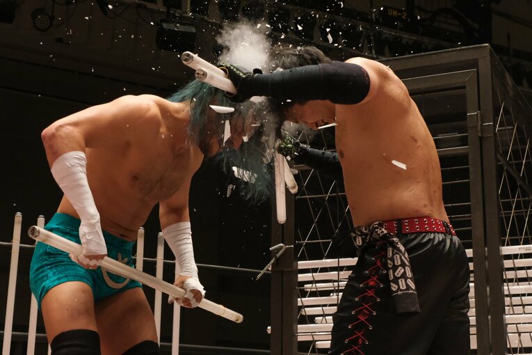 大日本・新エースの“覚悟” ドリュー・パーカーのデスマッチ愛「痛いけど頑張る、まだやれる…」野村卓矢は「ストロングBJが最強だ」(28)