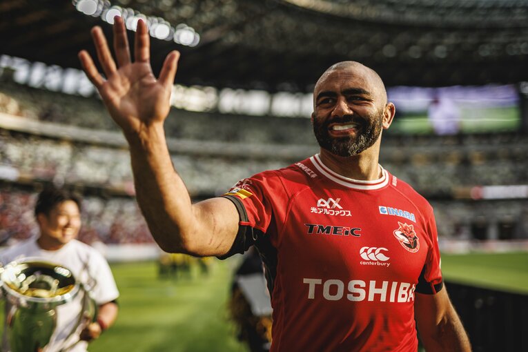 リーチ マイケル（東芝ブレイブルーパス東京）©︎Kiichi Matsumoto