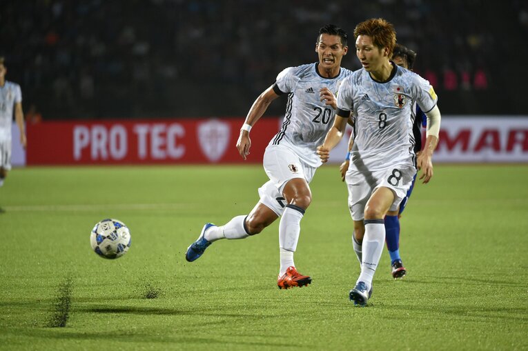 ロシアW杯予選（2015年）　©︎Takuya Sugiyama