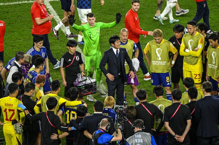 クロアチア戦　©Takuya Sugiyama／JMPA