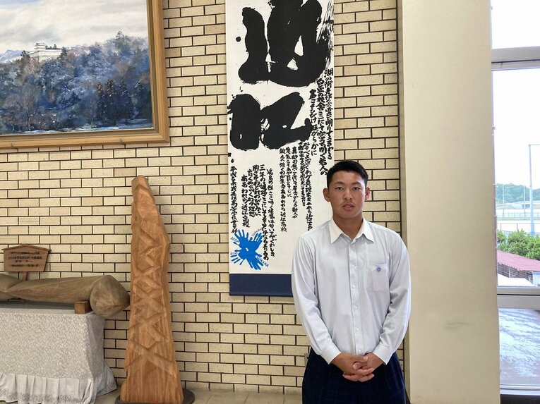 高校時代の山田　©Number Web