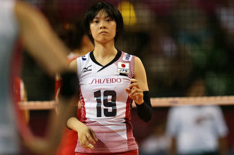 今季限りでの現役引退を発表した宮下遥（写真は2014年ワールドグランプリ） ／ photograph by AFLO SPORT