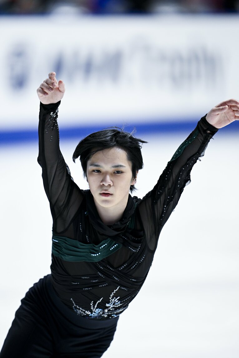 宇野昌磨、NHK杯FS  ©︎Asami Enomoto