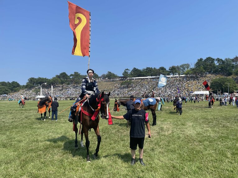 本祭りに登場した元オープン馬のアングライフェン