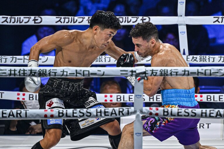 岩田翔吉vs.ハイロ・ノリエガ（WB0世界フライ級タイトルマッチ）©Takuya Sugiyama