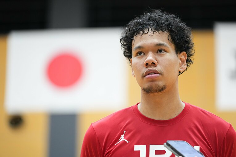 渡邊雄太らも認めるポテンシャルの山ノ内勇登ウィリアムズ（21歳）©AFLO SPORT