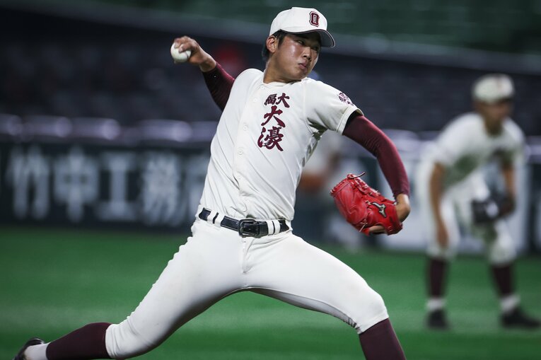 福岡大大濠高時代の山下　©︎AFLO