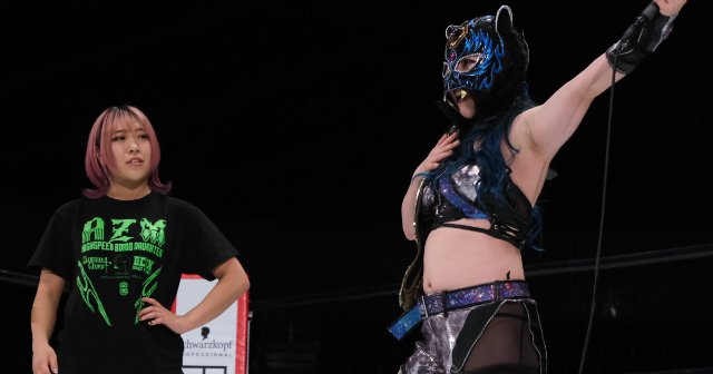 スターダム〉“永遠のライバル”キッドとAZMがついに激突…王座戦3wayマッチを前にAZM「同じリングにいるだけで楽しい」（3／4） - プロレス -  Number Web - ナンバー