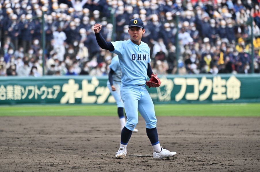 《繰り上げ出場・近江の躍進》ドラフト候補・山田陽翔に漂う“圧倒的主人公感”を見よ…! 監督「大舞台になるほど力を発揮する、それが山田」<Number Web> photograph by Hideki Sugiyama