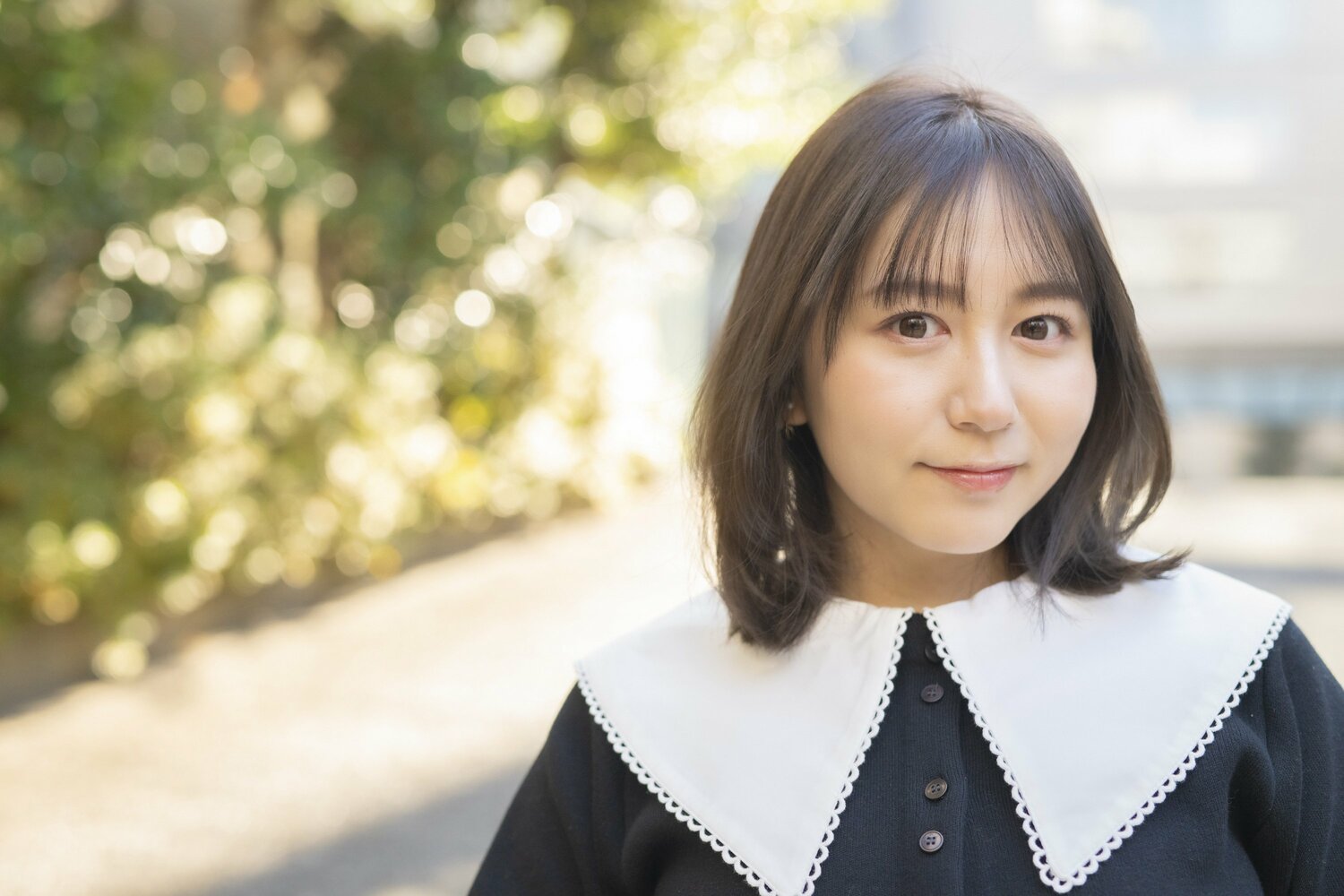 元SKE48の大場美奈、33歳。2023年1月にプロ野球選手、石川柊太(現ロッテ)と結婚を発表した ©Asami Enomoto