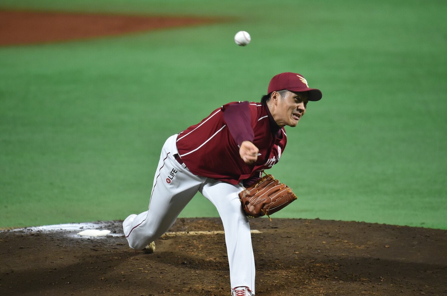 長年スターターとして起用されてきた則本がクローザーに転向する　©Hideki Sugiyama