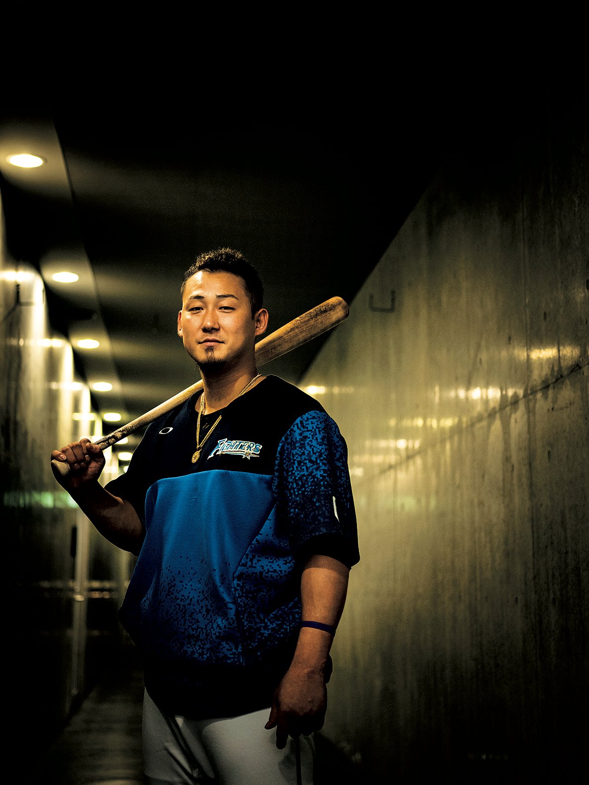 日本ハム時代の中田翔（2019年）©︎Nanae Suzuki