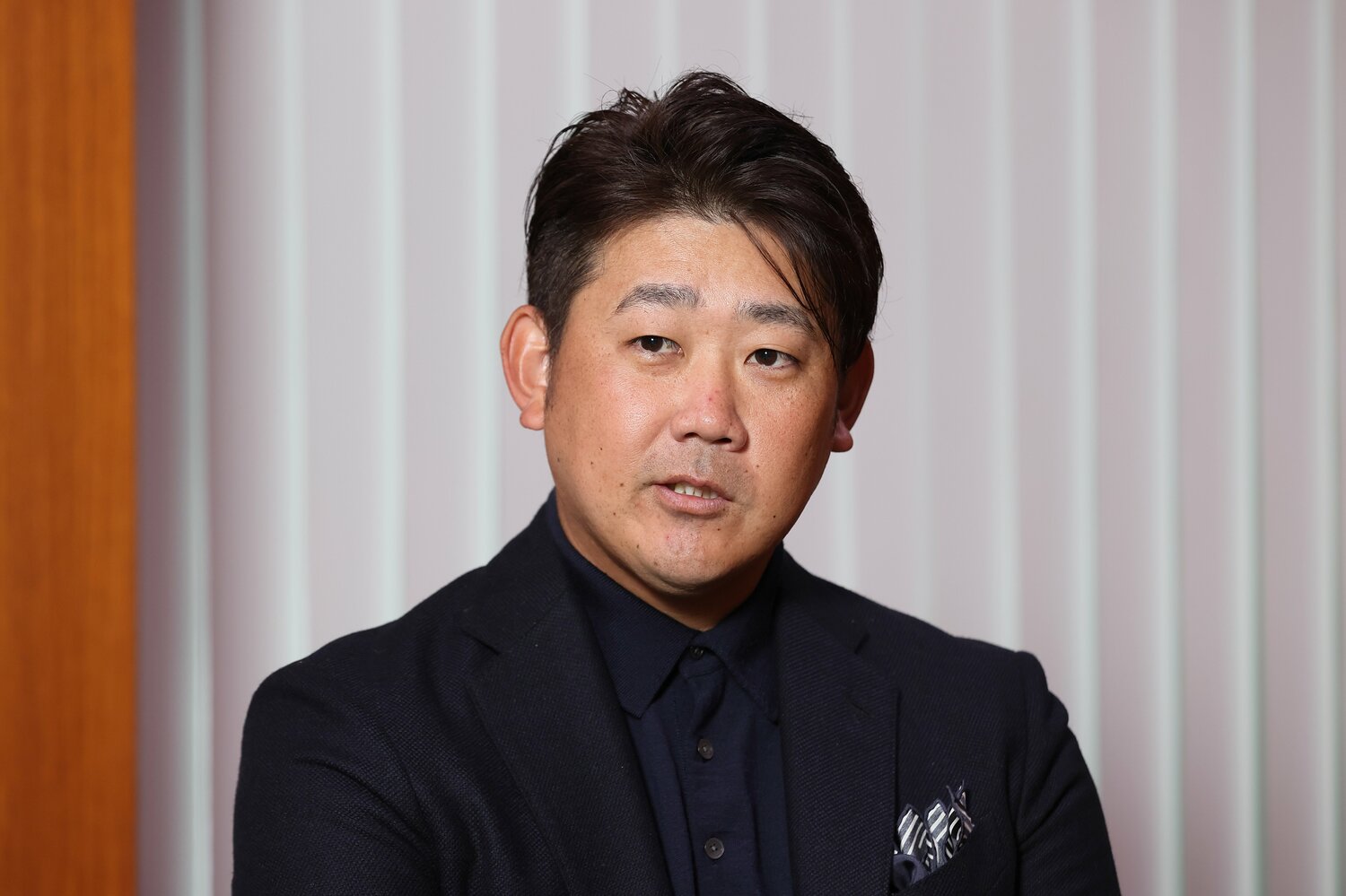 「現役生活23年のうち、13年間はケガと戦ってきた」という松坂大輔さん ©Shigeki Yamamoto