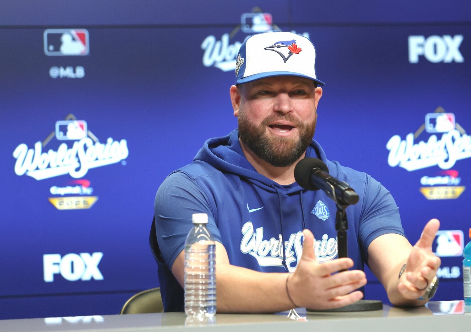 ブルージェイズのシュナイダー監督 ©JIJI PRESS