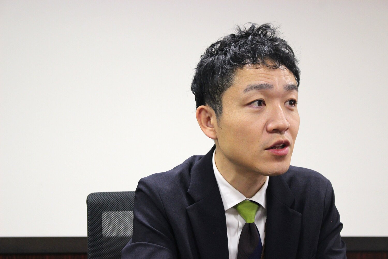 箱根駅伝出場を逃した当時の心境を語る横田竜一さん　©Number Web