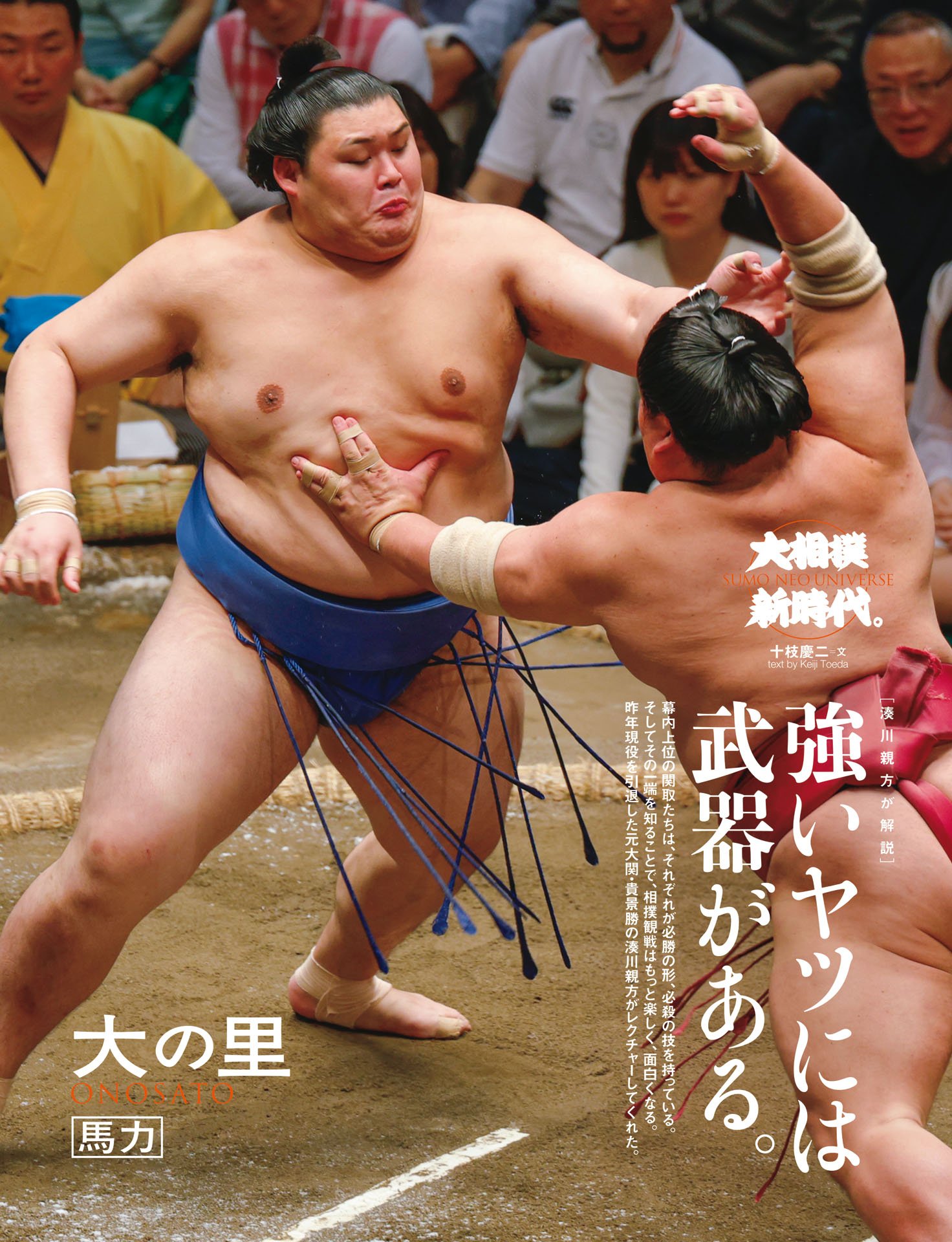 強いヤツには武器がある～湊川親方が解説～