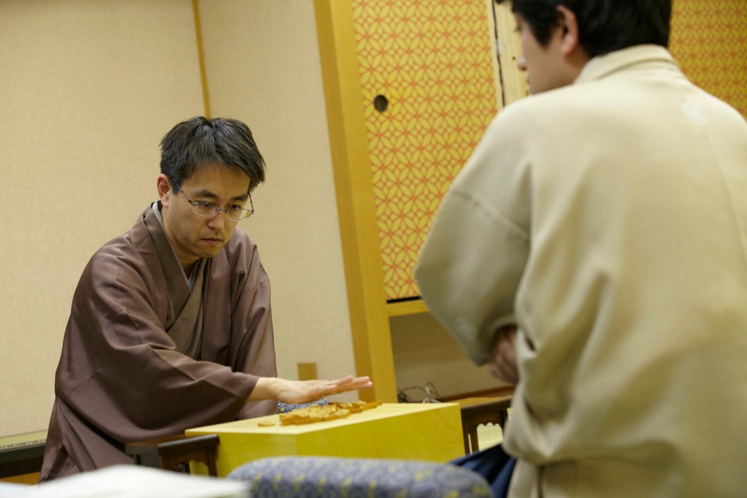 2008年以降、羽生善治は名人戦7番勝負に9年連続で登場（写真は2011年）　©Tadashi Shirasawa