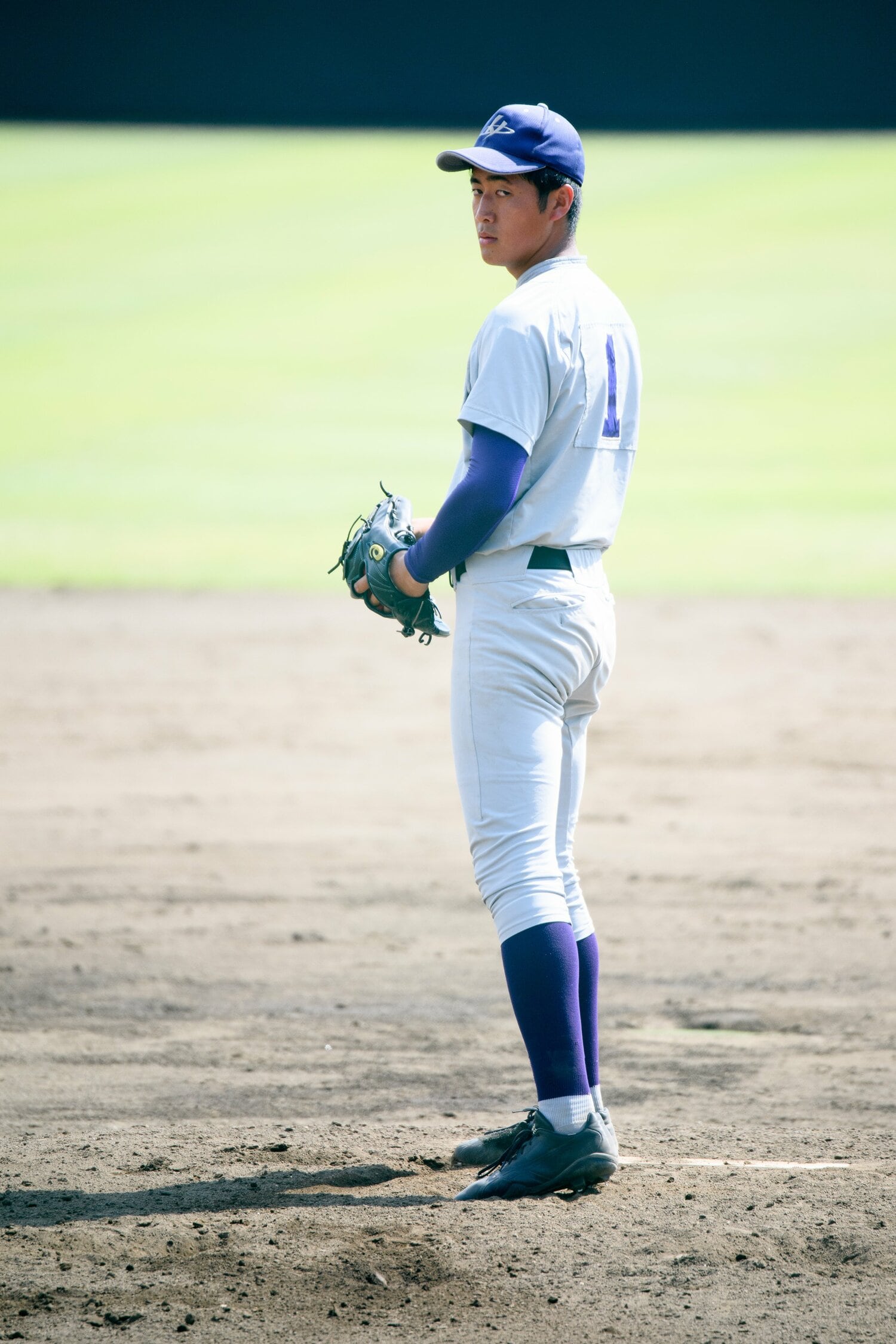 同年の花巻東エースは西舘勇陽だった。大学を経て昨年ドラフトで巨人からドラフト1位指名 ©Asami Enomoto