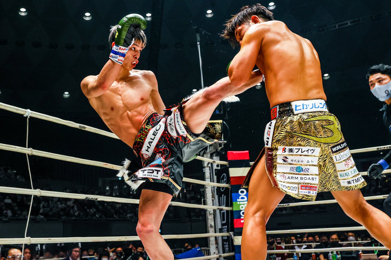 白鳥大珠（左）と皇治（右）