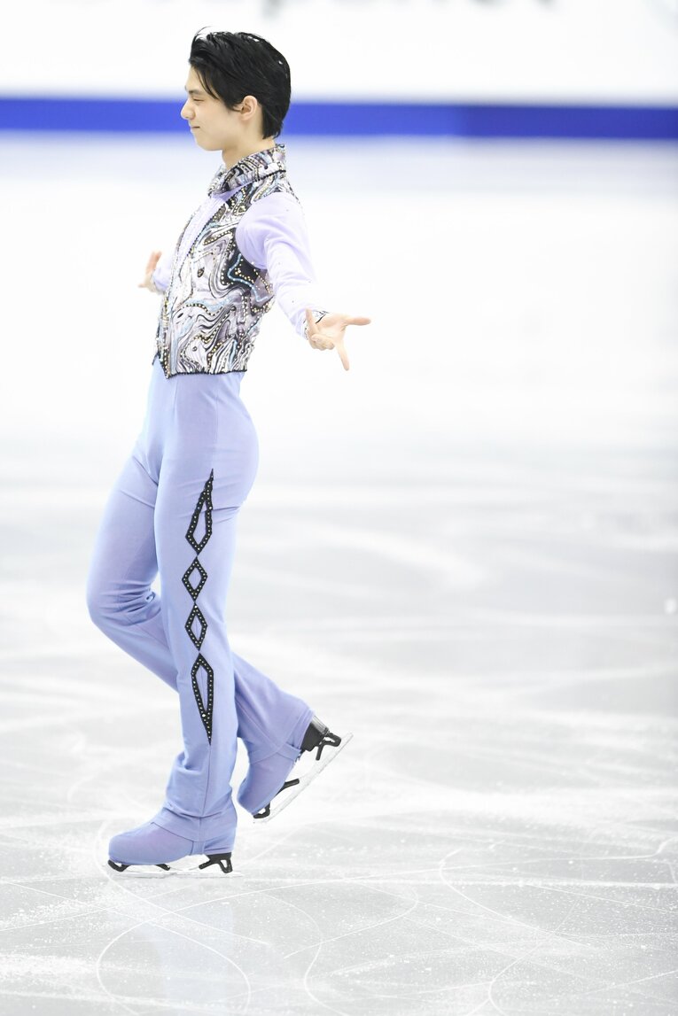 2017年2月、四大陸選手権のショートプログラム　©Asami Enomoto