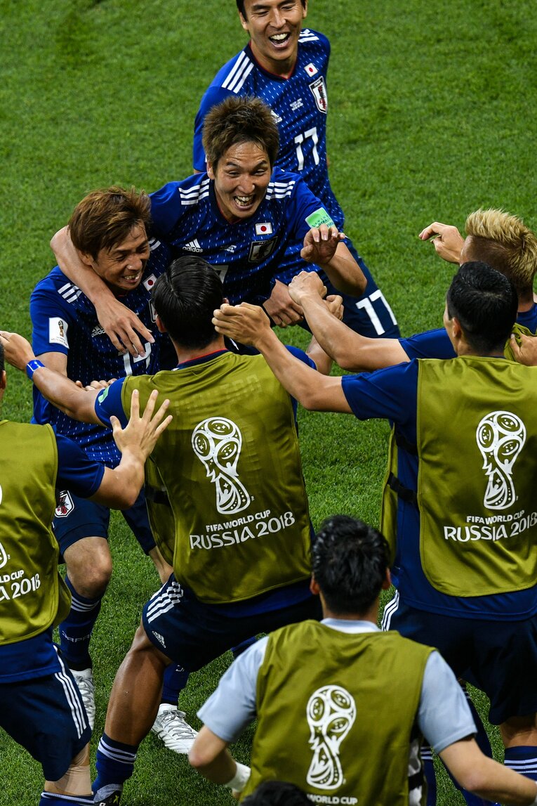 2018年ロシアW杯 ベルギー戦　©︎JMPA