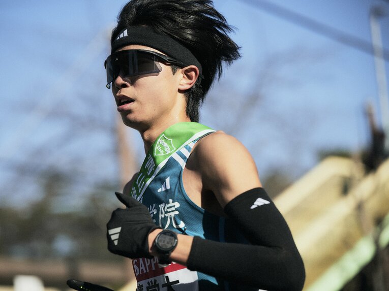 年始の箱根駅伝では3区を走って不完全燃焼の走りに終わった宇田川　©Yuki Suenaga