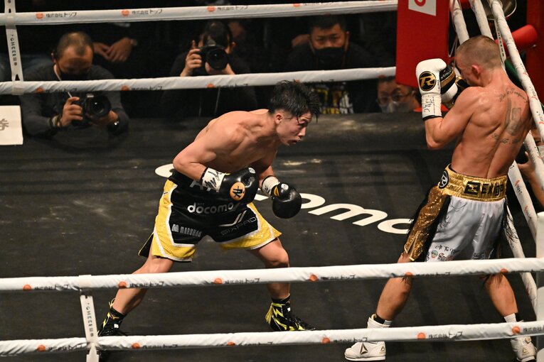 2022年12月13日／ポール・バトラー戦（WBA・WBC・IBF・WBO世界バンタム級王座統一戦）©Naoya Sanuki