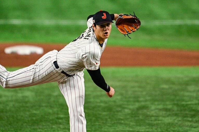 WBCでの大谷　©Nanae Suzuki