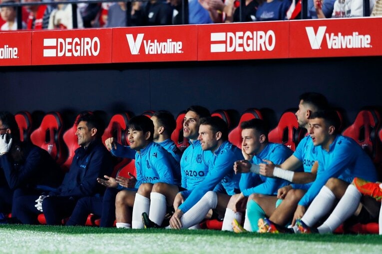 久保建英「脱臼ケガ明け緊急出場」を撮った…W杯へ頼もしい攻撃力と“激論”、気になるのは“ほぼ90分プレー時の疲労感”(47)