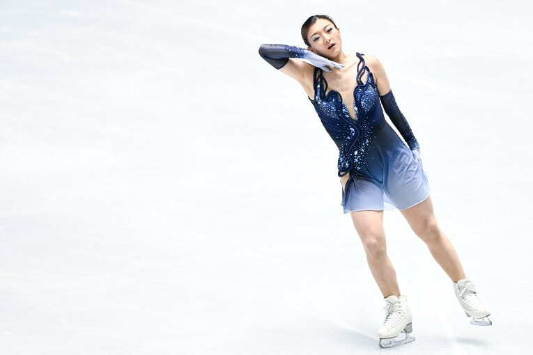 自身最後の全日本選手権で圧巻の演技を見せた坂本花織【スワイプするとそのほかの写真もご覧になれます】　©Asami Enomoto