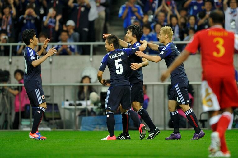 日本代表としてもキーマンとなった前田　©Takuya Sugiyama