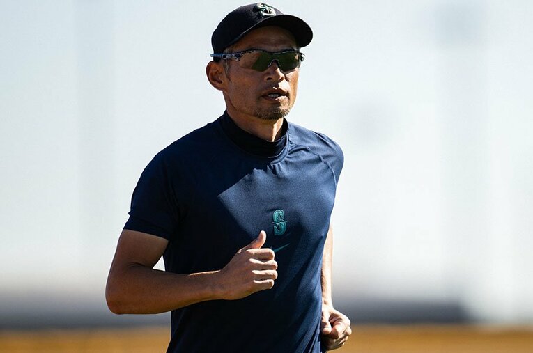 引退後も野球に対して真摯に向き合うイチロー。彼らの世代は名選手ばかりだ ／ photograph by Nanae Suzuki