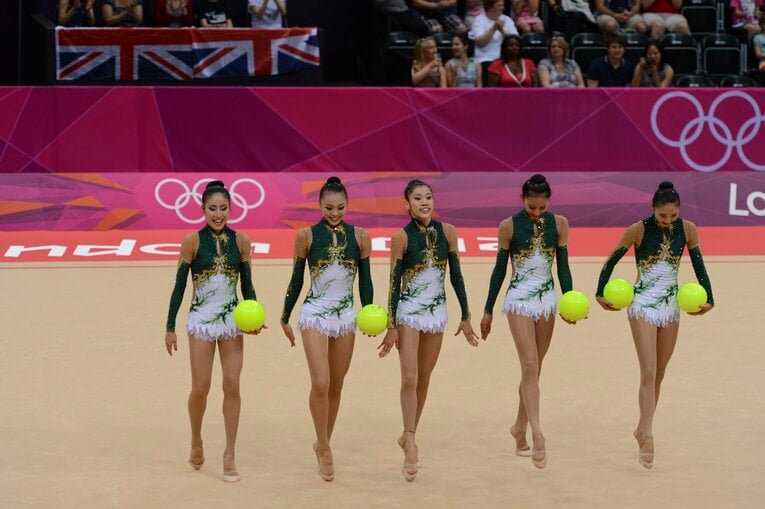 ロンドン五輪での畠山さん　©︎JMPA