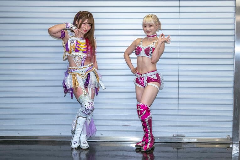 「かけがえのない存在、かな」ついにタッグ再結成、中野たむ＆なつぽいは息が合わないから強い？「譲り合ったらウチらじゃない」《Wグラビア対談》(44)