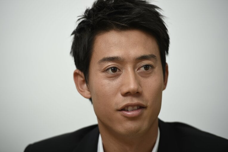 2018年の錦織　©Naoya Sanuki
