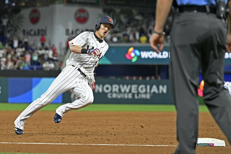 速い、とにかく速い…！　©KYODO