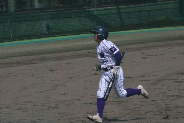 新生チームとして試合に臨んだ和歌山南陵高の選手　©Fumi Sawai