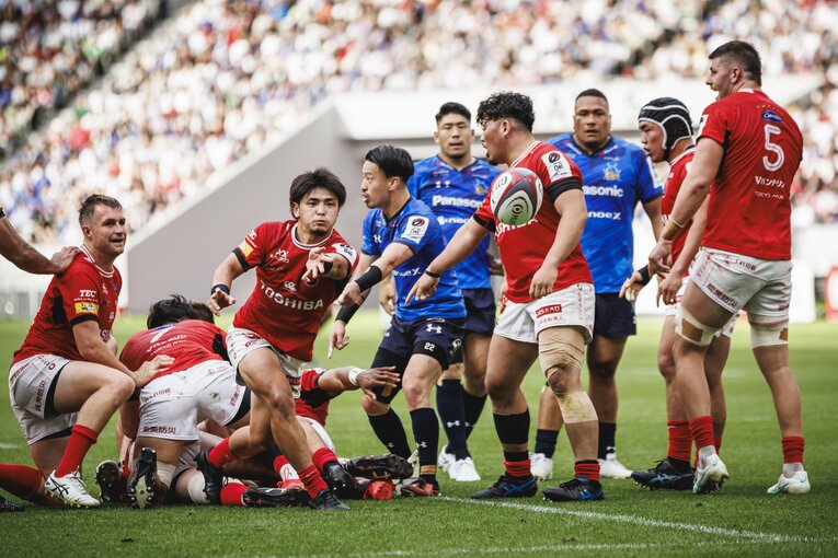 杉山優平（東芝ブレイブルーパス東京）©︎Kiichi Matsumoto